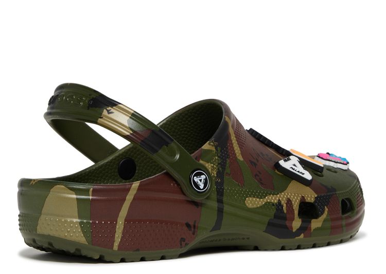 Palace x Classic Clog 'Jungle Camo'