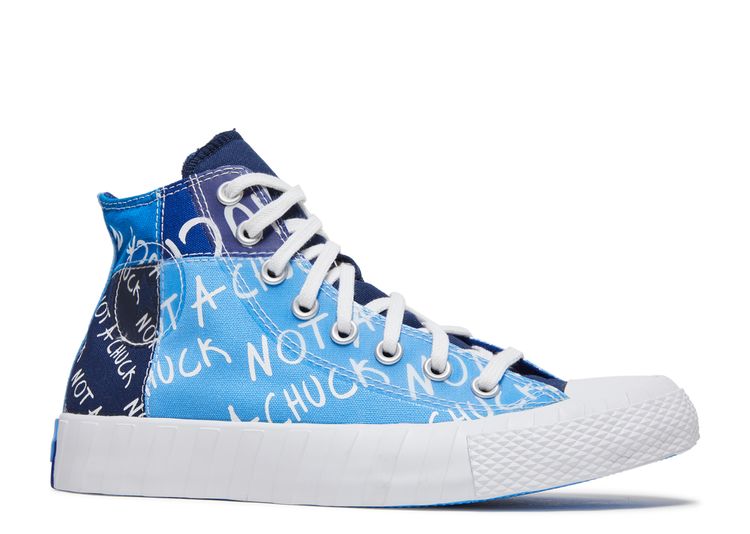 UNT1TL3D High GS 'Not A Chuck University Blue' - Converse - 272575C ...