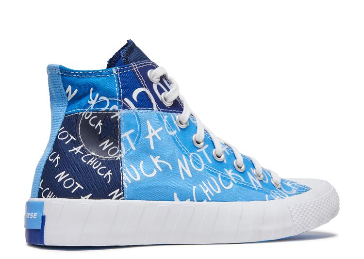 not a chuck blue converse