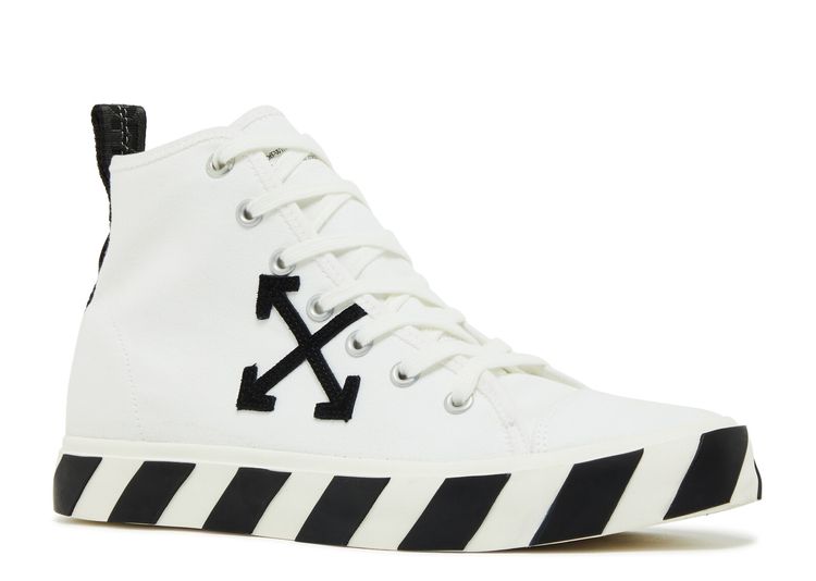 Off White Vulc Sneaker Mid 'White Black' - Off White - OMIA119C99FAB001 ...