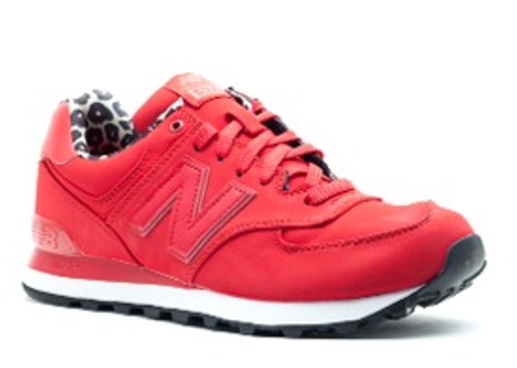 new balance 574 red leopard