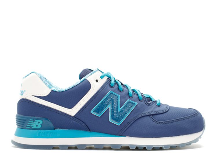 574 - New Balance - ML574ILB - navy/blue atoll/white | Flight Club