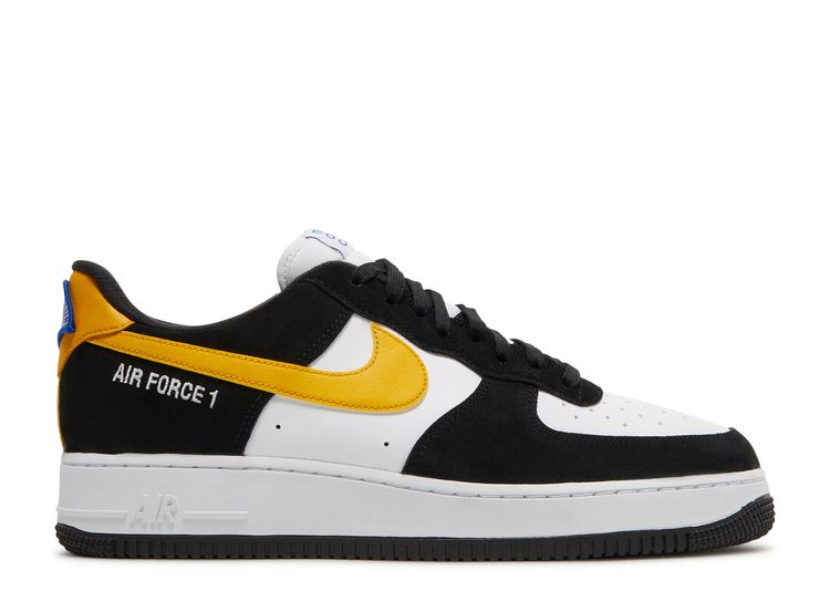 Nike Men's Air Force 1 '07 LV8 Shoes, Size 11, Tour Yellow/Black