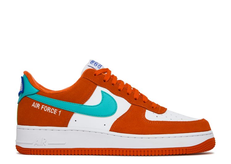 Nike Air Force 1 '07 LV8 'Athletic Club - Rush Orange Washed Teal' - Dh7568-800, Men's