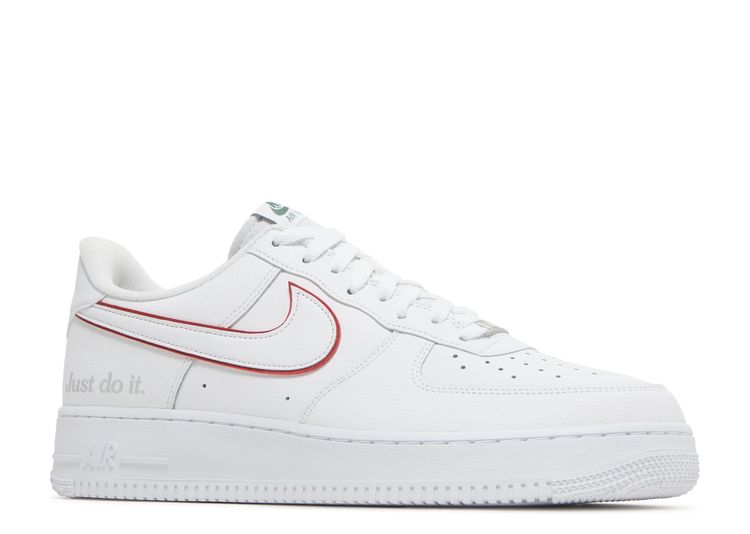 Air Force 1 'Just Do It' - Nike - DQ0791 100 - white/noble green 