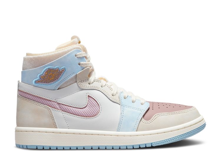 Wmns Air Jordan 1 High Zoom Comfort 'Pink Oxford Plum Fog'