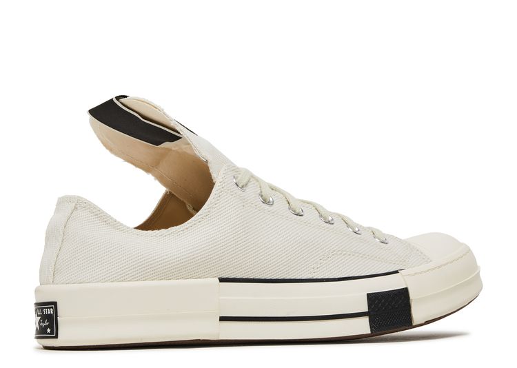 Rick Owens X DRKSHDW DRKSTAR Chuck 70 Low 'Egret' - Converse