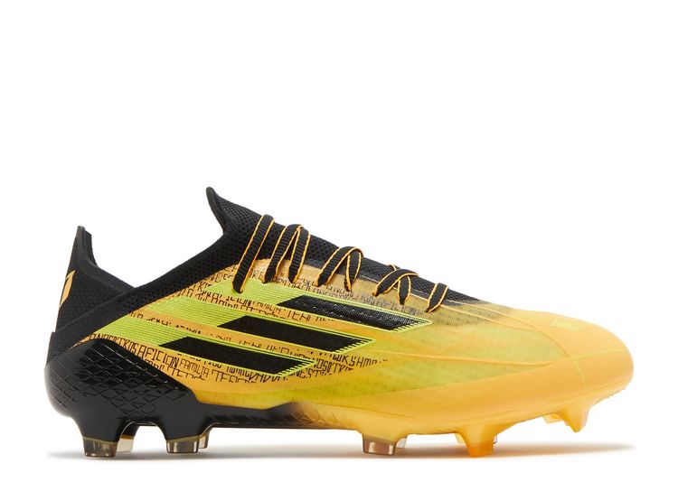X Speedflow Messi 1 Fg Solar Gold Bright Yellow Adidas Gw7417 Solar Gold Core Black Bright Yellow Flight Club
