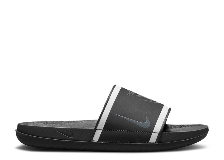 Nike Offcourt (NFL Las Vegas Raiders) Slide.