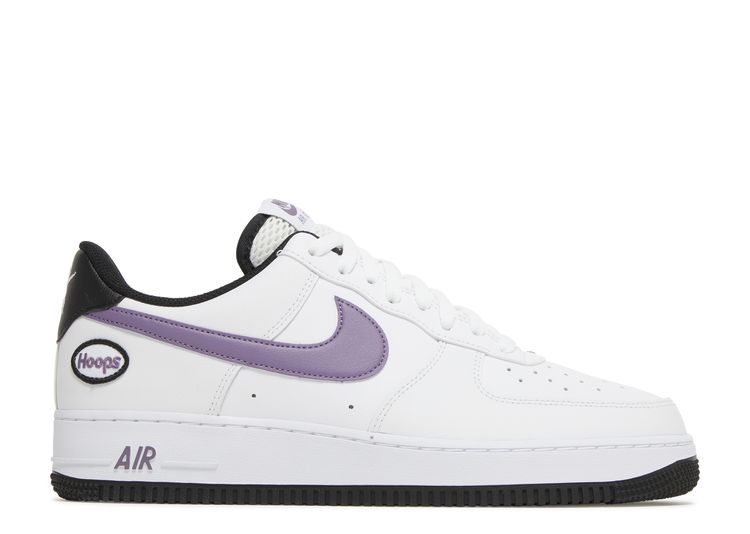 Nike Air Force 1 '07 LV8 'Hoops - White Canyon Purple' | Men's Size 10.5