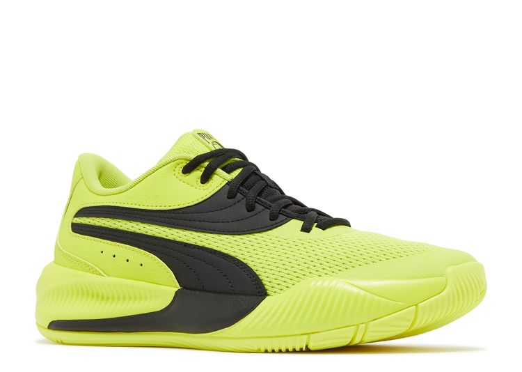 Triple Basketball 'Yellow Glow' - Puma - 195217 03 - yellow glow/black ...