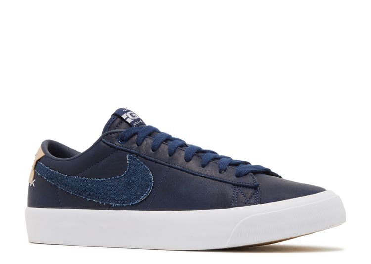 nike sb blazer low gt midnight navy