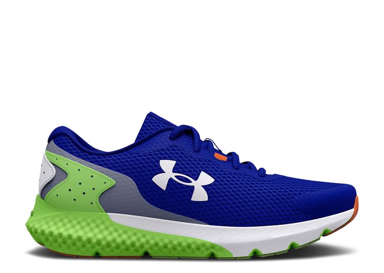 Charged Rogue 3 GS 'Royal Quirky Lime' - Under Armour - 3024981 400 ...