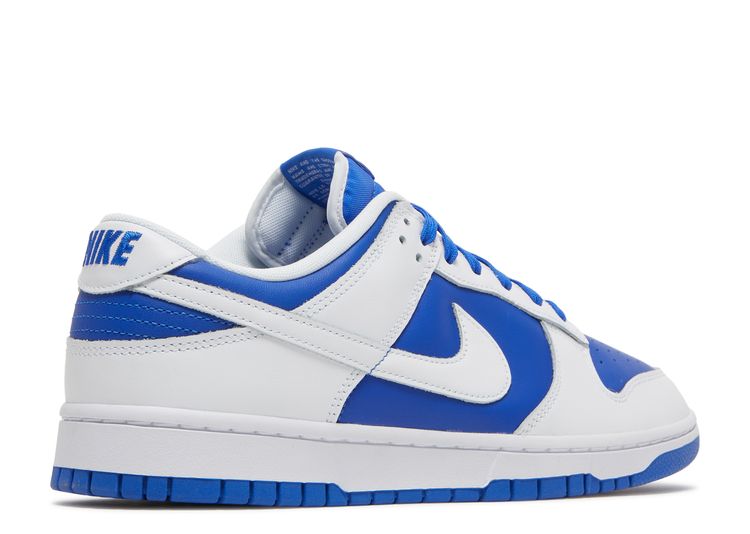 エアー NIKE DUNK LOW RETRO RACER BLUE/BLUE 29cm パープル