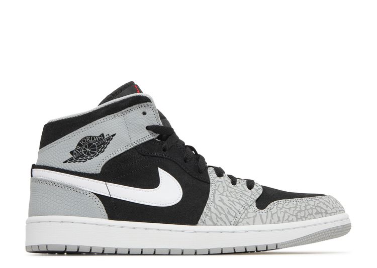 Air Jordan 1 Mid SE 'Elephant Toe' - Air Jordan - DM1200 016 - black ...