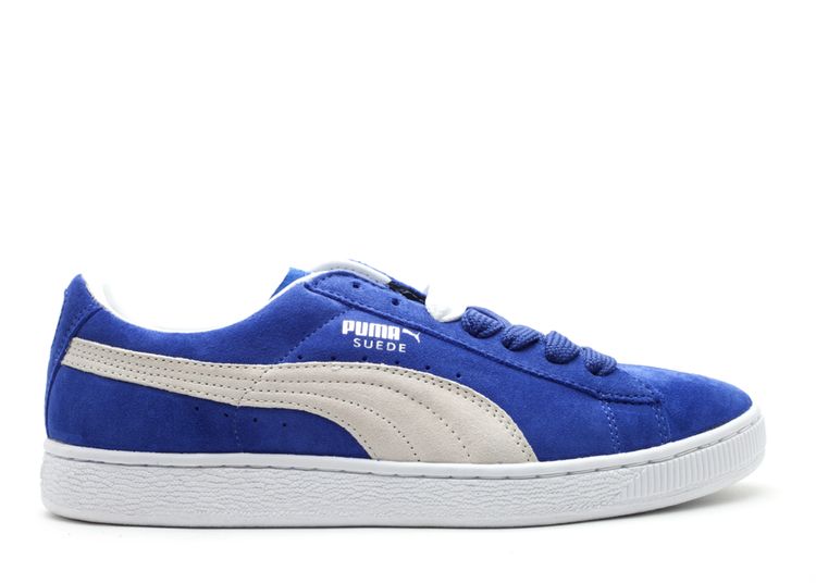 Suede 10 - Puma - 351048 03 - mazarine blue / white / puma silver ...