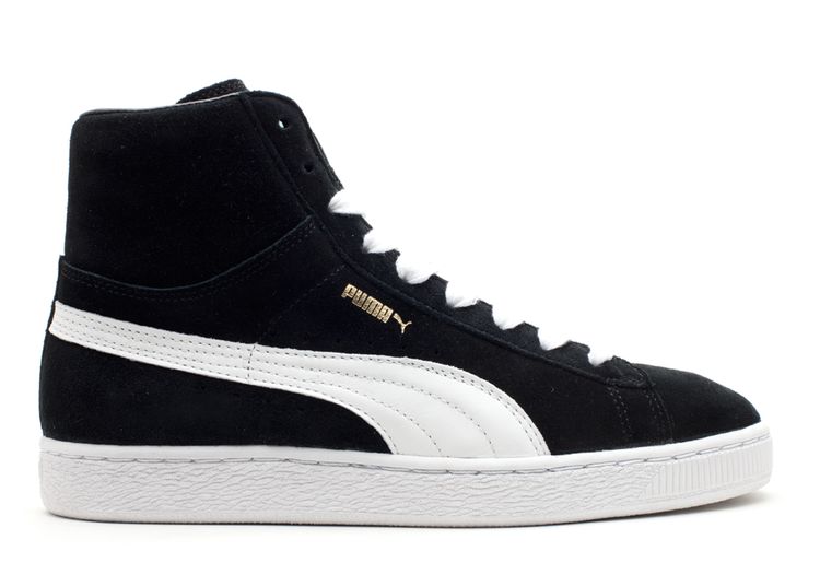 Suede Mid Classics - Puma - 351911 04 - black / white | Flight Club