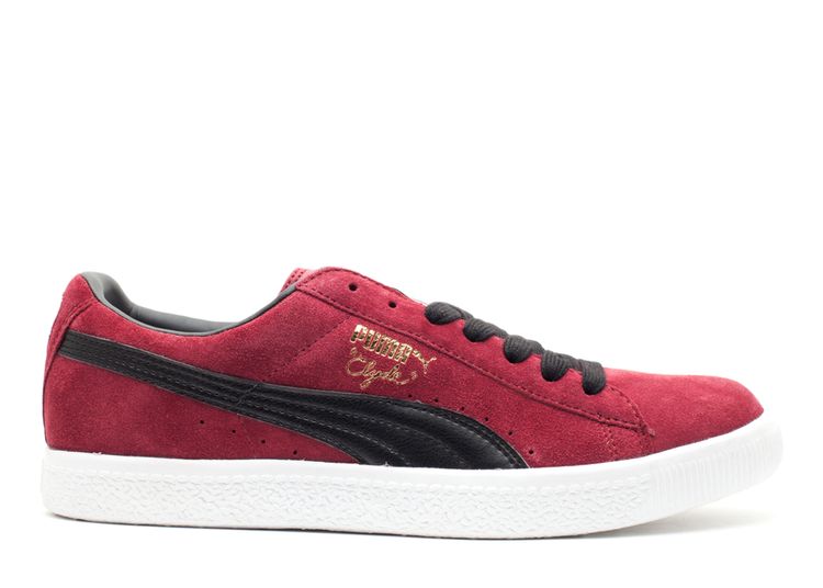 Clyde Script - Puma - 351907 11 - team burgundy / black | Flight Club