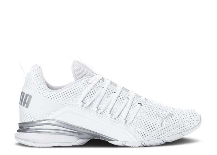 Axelion Perf 'White Silver' - Puma - 193555 01 - white/silver | Flight Club