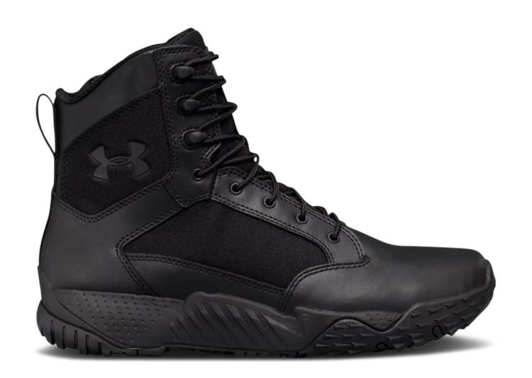 Stellar Tactical Side Zip Boots 'Black' - Under Armour - 1303129 001 ...