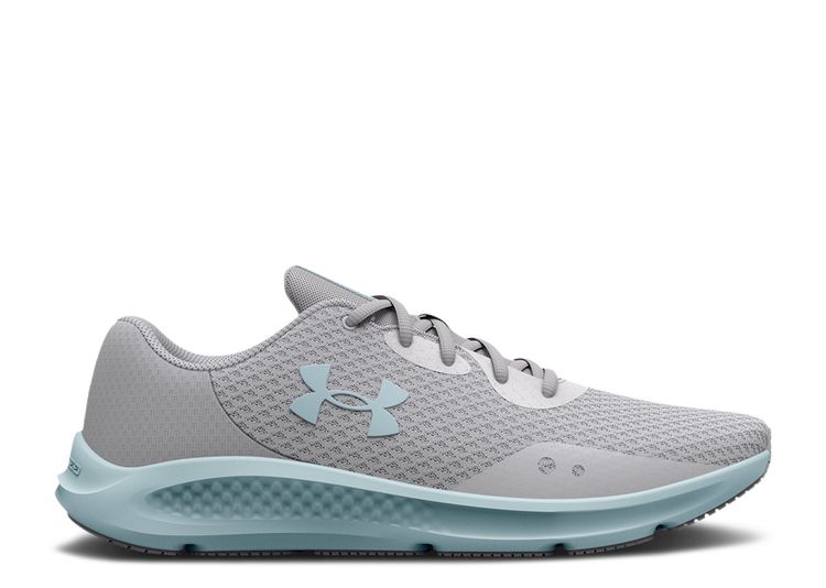 Wmns Charged Pursuit 3 'Halo Grey White' - Under Armour - 3024889 107 ...