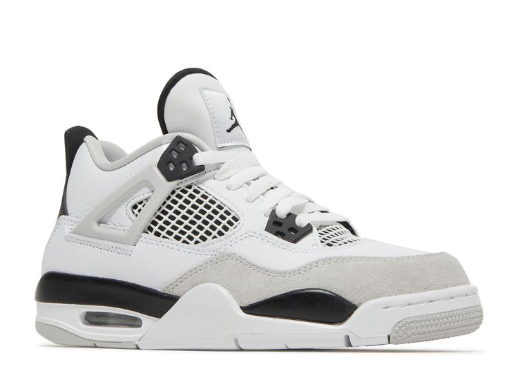 Nike Air Jordan 4 military black, Men's Fashion, Footwear