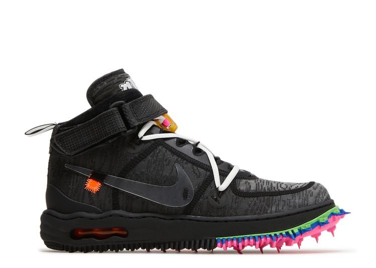 Off-White™ x Nike Air Force 1 Mid in black