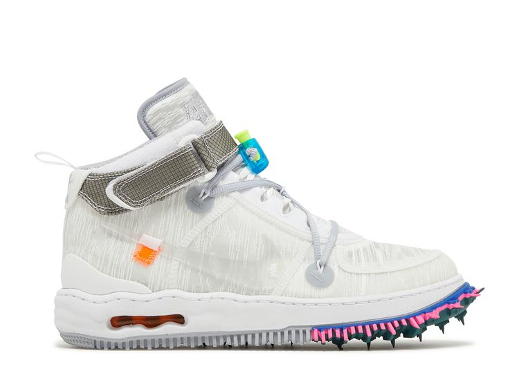 Nike Air Force 1 Mid Off-White Graffiti White