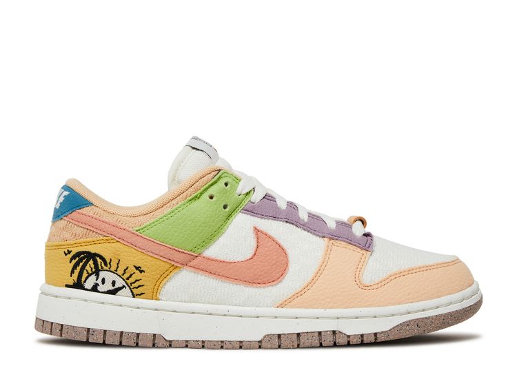 Women's Nike Dunk Low 'Nike Sun Club' (DQ0265-100) Release Date. Nike SNKRS  MY