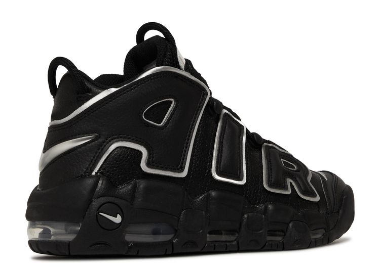 Nike Air More Uptempo Black Silver DQ0839-001 Release Date