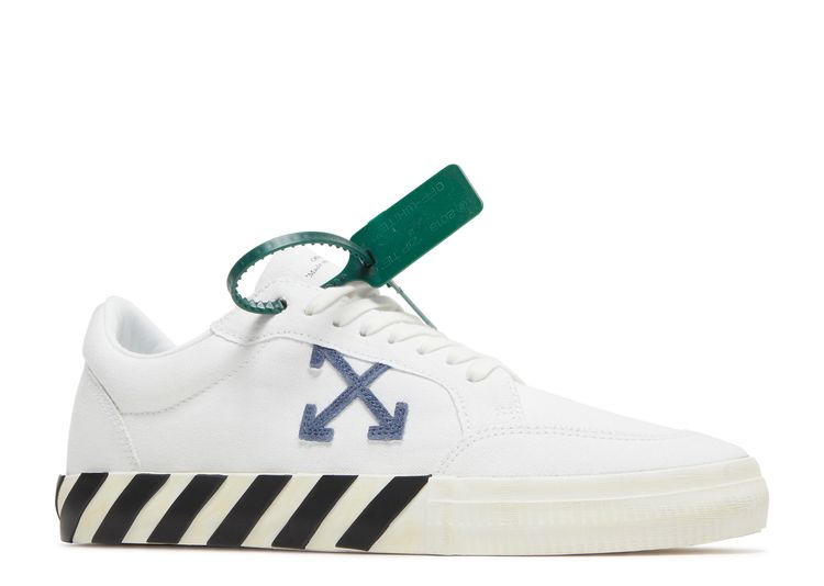 Off White Vulc Sneaker 'White Blue' - Off White - OMIA085S22FAB001 0145 ...