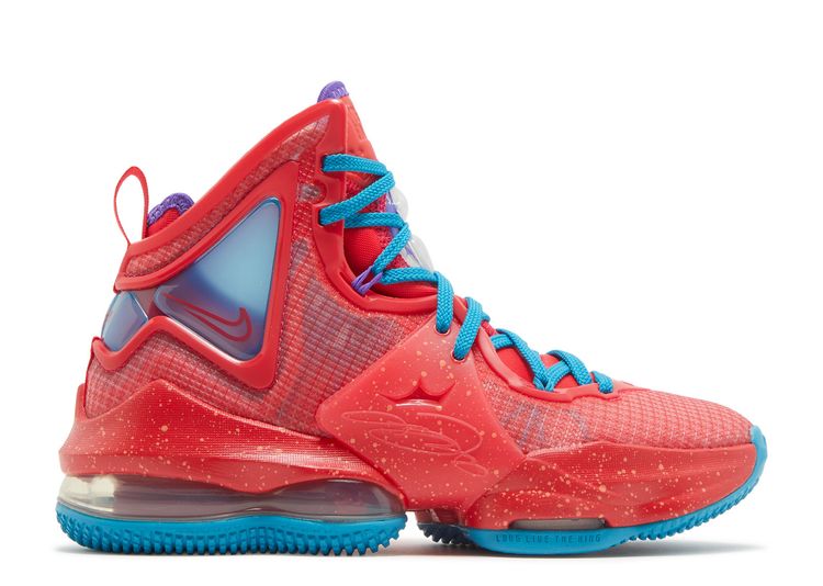 LeBron 19 GS 'King's Crown' - Nike - DD0418 600 - siren red/laser blue ...