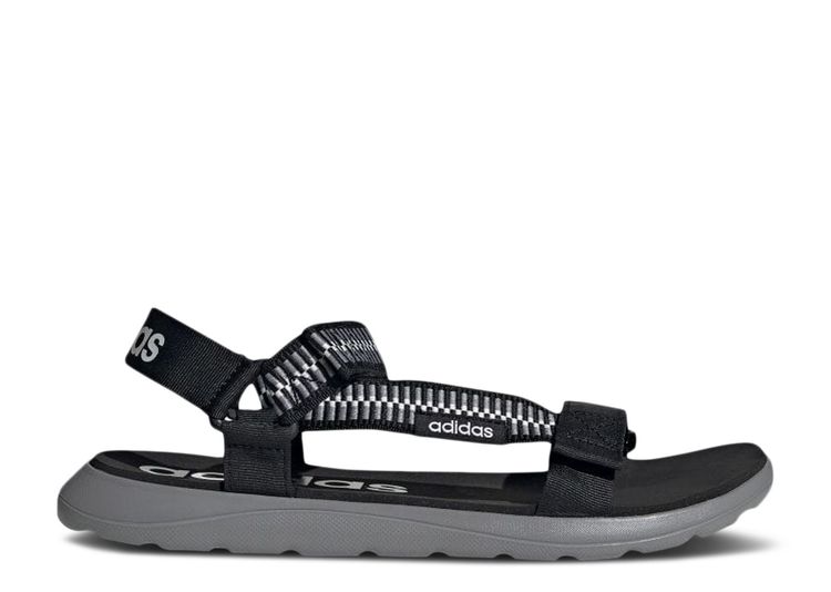 Comfort Sandal 'Core Black' - Adidas - GV8243 - core black/footwear ...