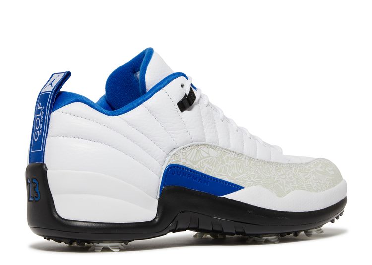 Air Jordan 12 Low Golf 'White Game Royal'