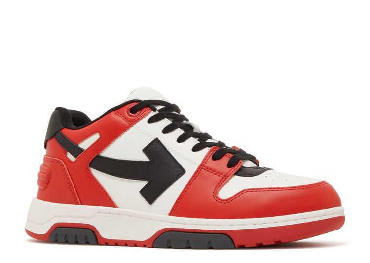 Off White Out Of Office Low 'Red White Black' - Off White ...