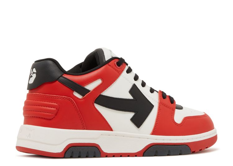 Off-White Out of Office Low 'Red White Black'