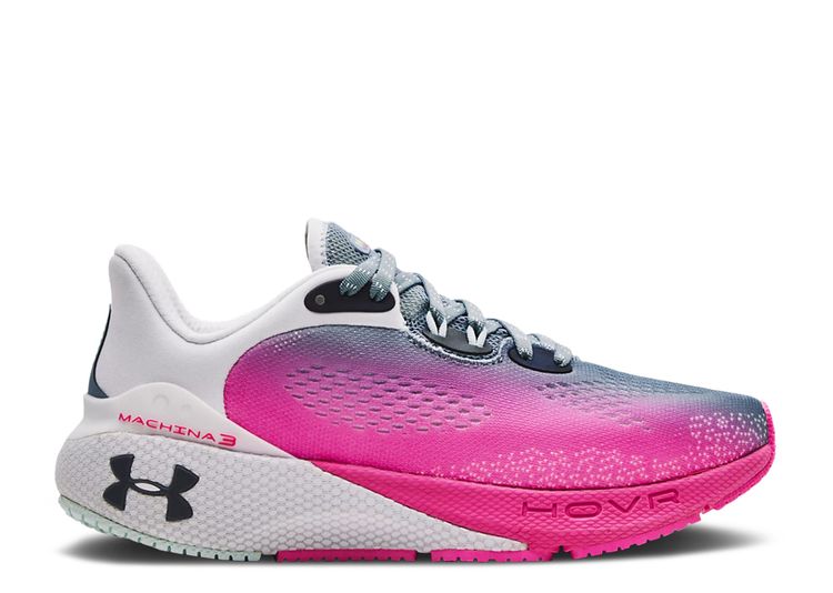 Wmns HOVR Machina 3 Daylight 'White Electro Pink' - Under Armour ...