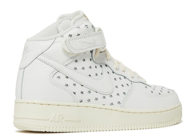 Nike Air Force 1 Mid Cut Out Stars Summit White (Women's) - DV3451-100 - US