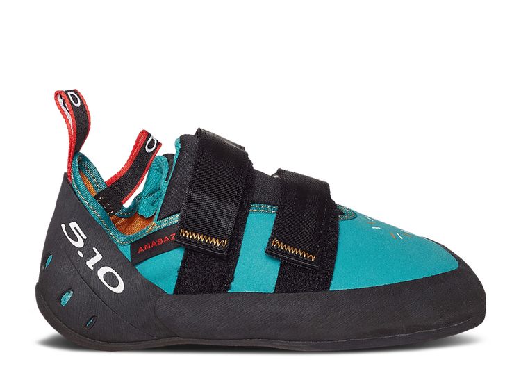 Adidas Five Ten ANASAZI LV Climbing Shoes Aqua/black/red Women