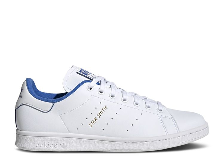 Stan Smith 'White Blue' - Adidas - GX4415 - white/blue/gold metallic | Flight Club