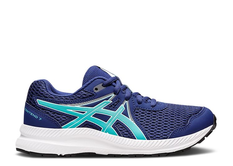 Contend 7 GS 'Dive Blue Sea Glass' - ASICS - 1014A192 424 - dive blue ...