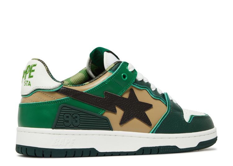 Sk8 Sta #2 'ABC Camo Green' - BAPE - 1I30191006 GRN - green