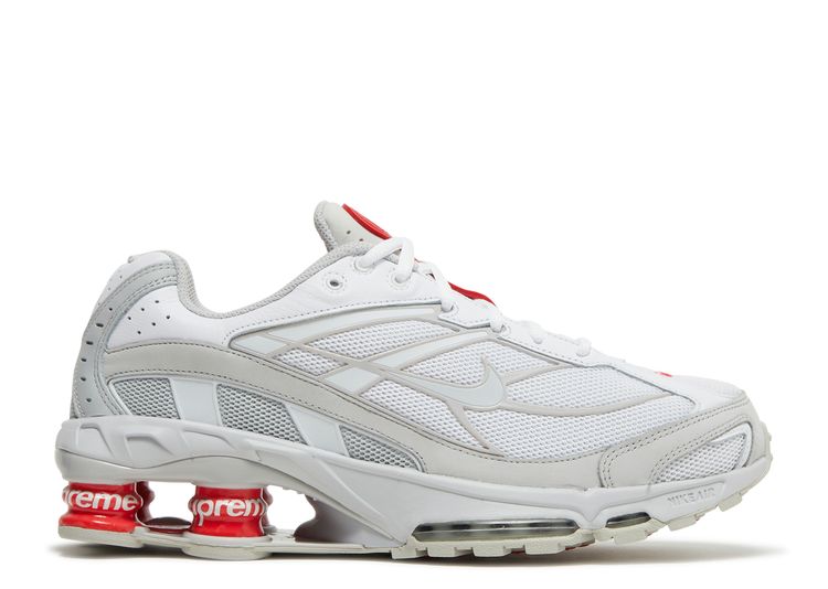 Supreme Nike Shox Ride 2 White 25cm