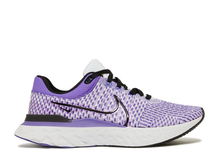 React Infinity Run Flyknit 3 'Pure Platinum Psychic Purple' - Nike ...