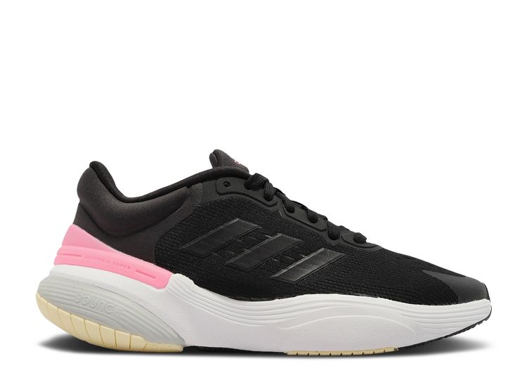 Wmns Response Super 3.0 'Black Clear Pink' - Adidas - GW6690 - core ...