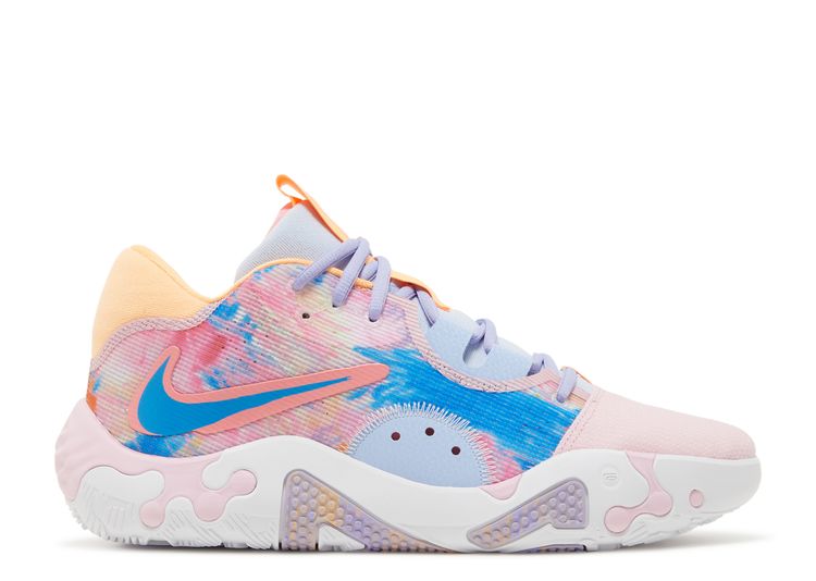 vasthouden fout strip PG 6 EP 'Painted Swoosh' - Nike - DO9823 100 - white/light photo blue/soft  pink | Flight Club