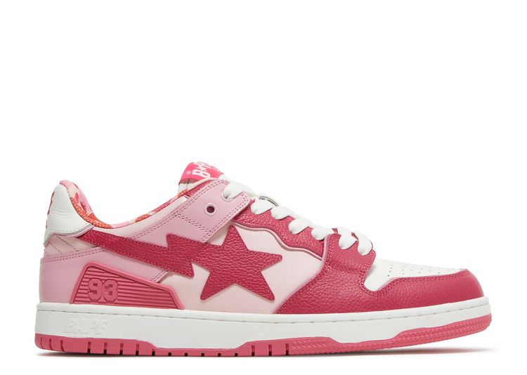 bape trainers pink