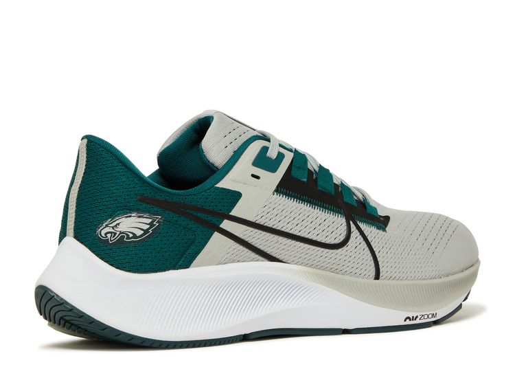 Philadelphia Eagles Nike Unisex Zoom Pegasus 37 Running Shoe - White