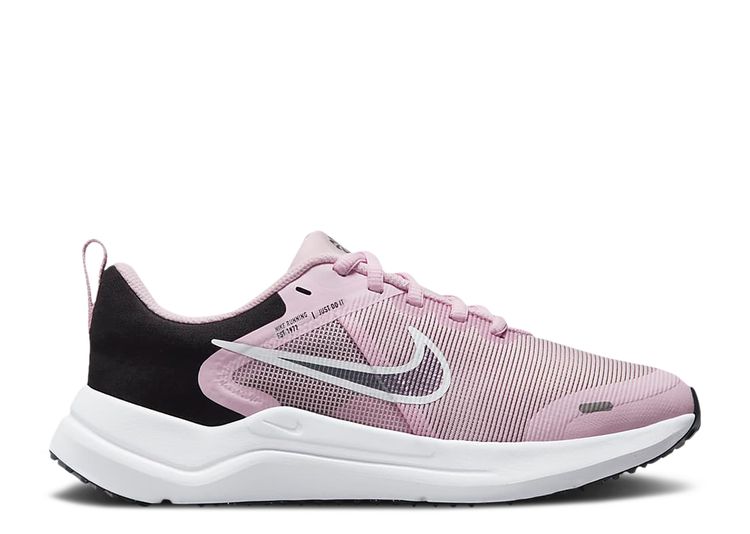 Downshifter 12 GS 'Pink Foam' - Nike - DM4194 600 - pink foam/black ...