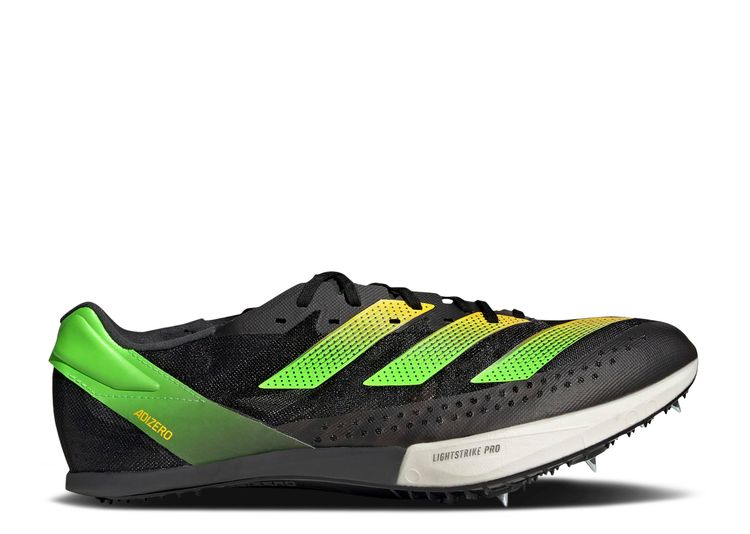 Adizero Prime SP2 'Black Solar Green' - Adidas - HR0225 - core